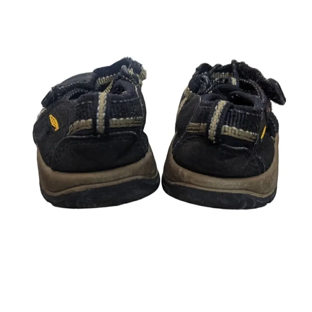 KEEN Kids Newport H2 Washable Footwear Sandals Black Brown Size 12